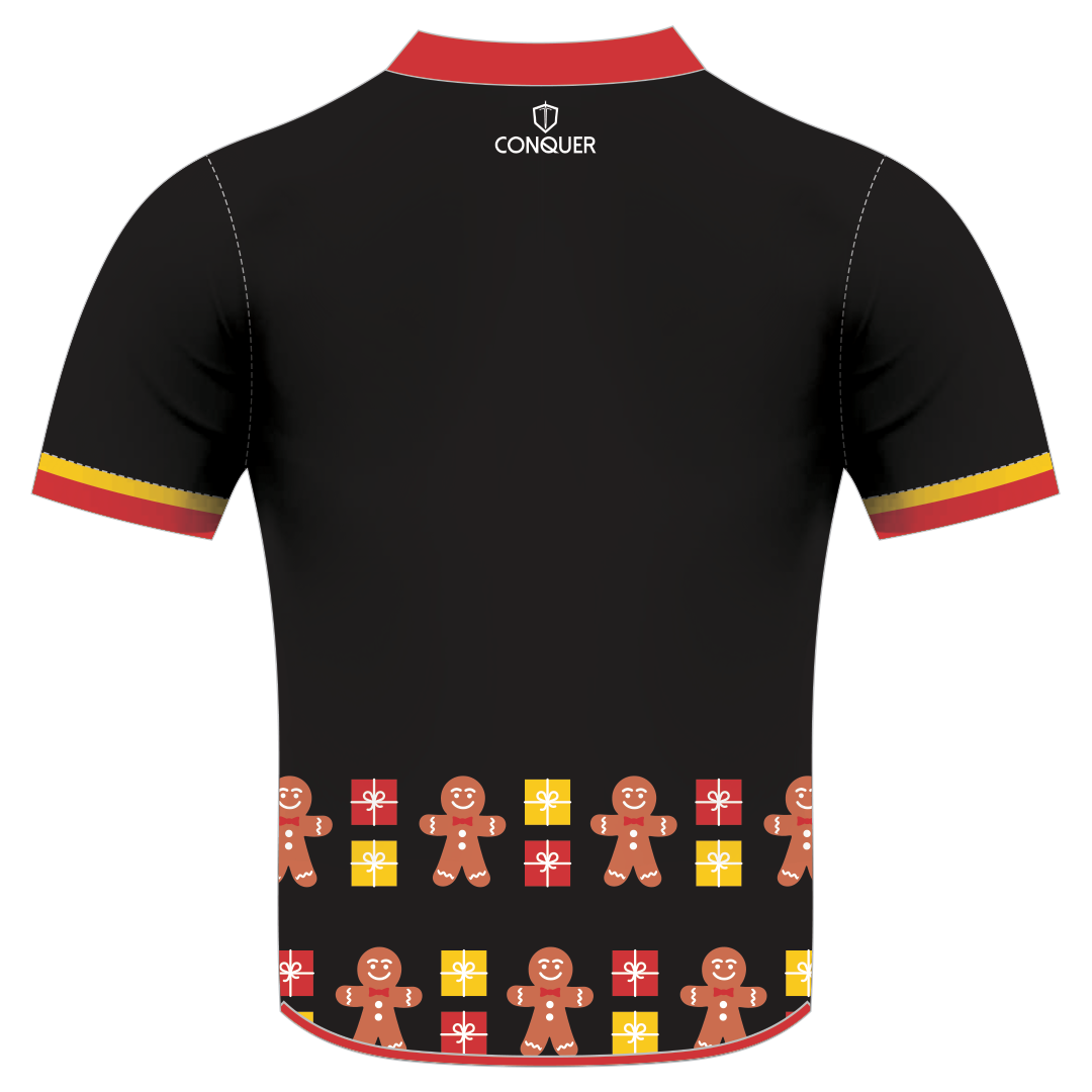 Penygroes FC Sublimated Christmas T-Shirt - Gingerbread