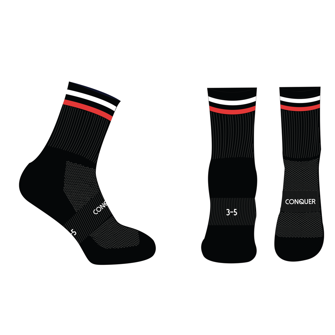 Pontypridd Pendragons CREW Socks KIDS - Black