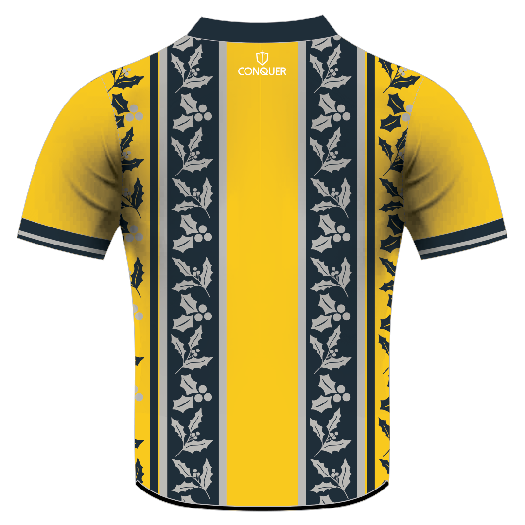 Rhymney JFC Sublimated Christmas T-Shirt KIDS - Holly