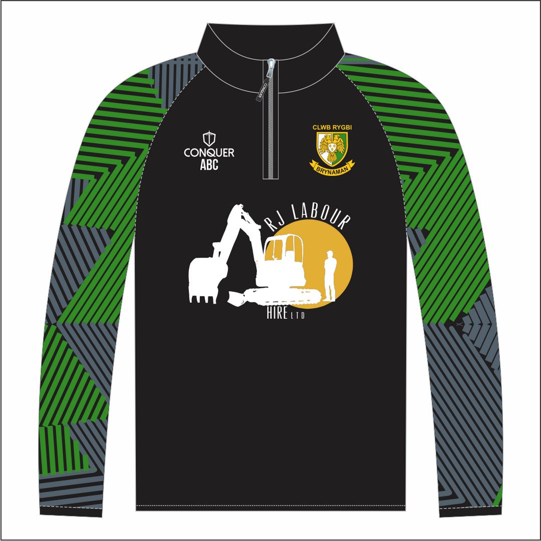Brynamman RFC Seiniors PRO 1/4 Zip Midlayer (Kids)