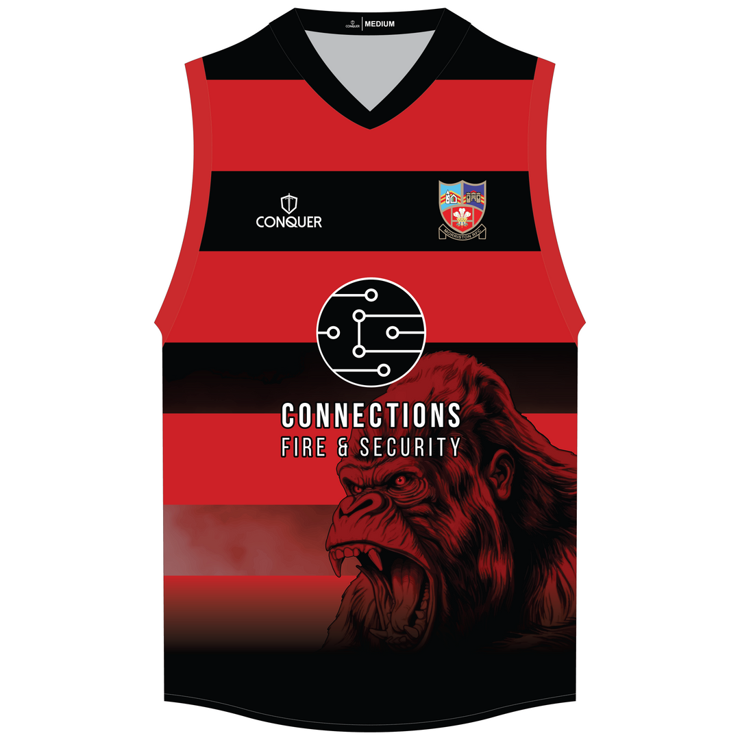 Morriston Silverbacks Sublimated Aussie Vest - PLAYING KIT REPLICA