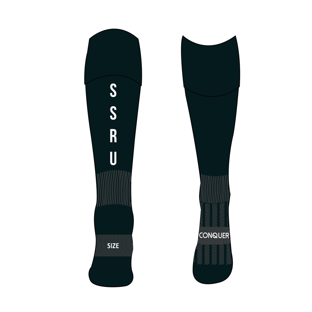 SSRU U16s (Blacks WEST) PLAYING Socks KIDS - Black