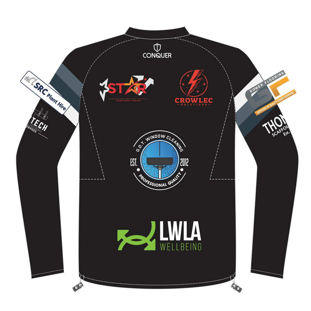 SSRU U16s Blacks  PRO Windbreaker KIDS