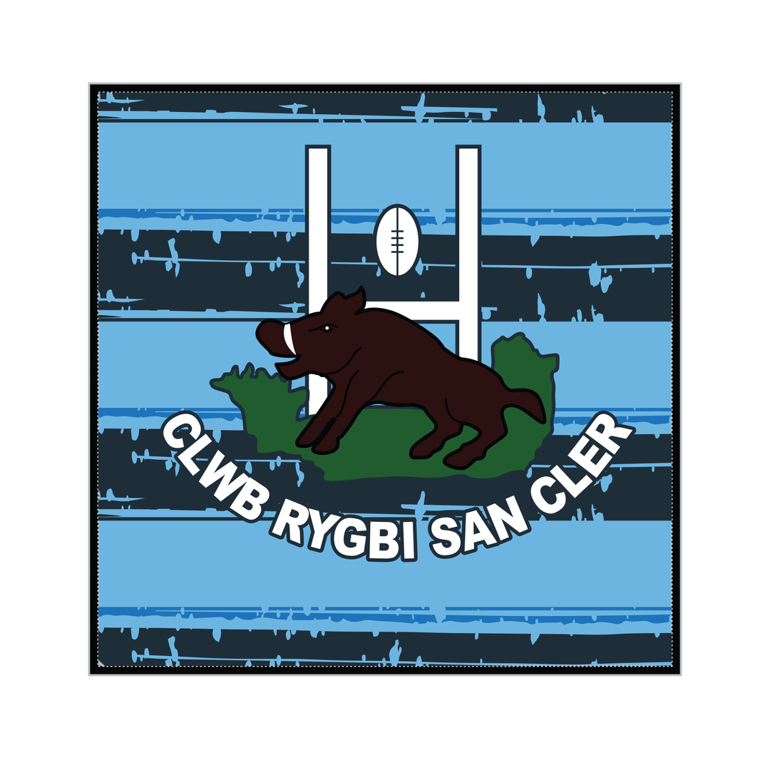 St Clears RFC Cushion