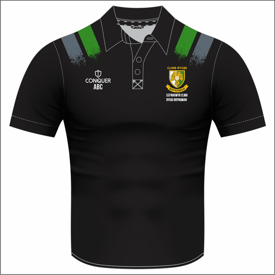 Brynamman RFC Supporters Sublimated Polo Shirt