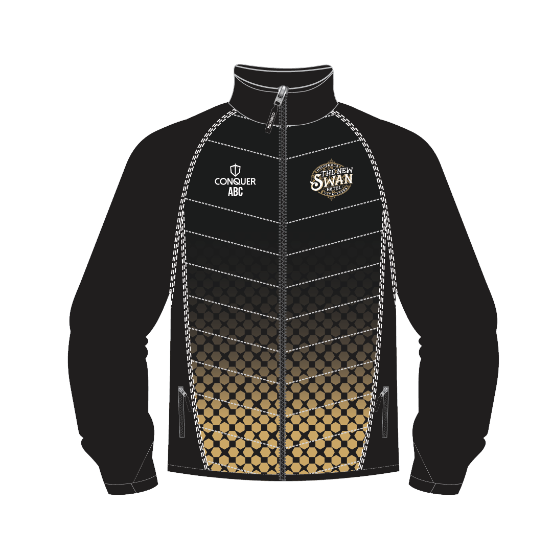 The New Swan Hotel Full Zip Hybrid Jacket