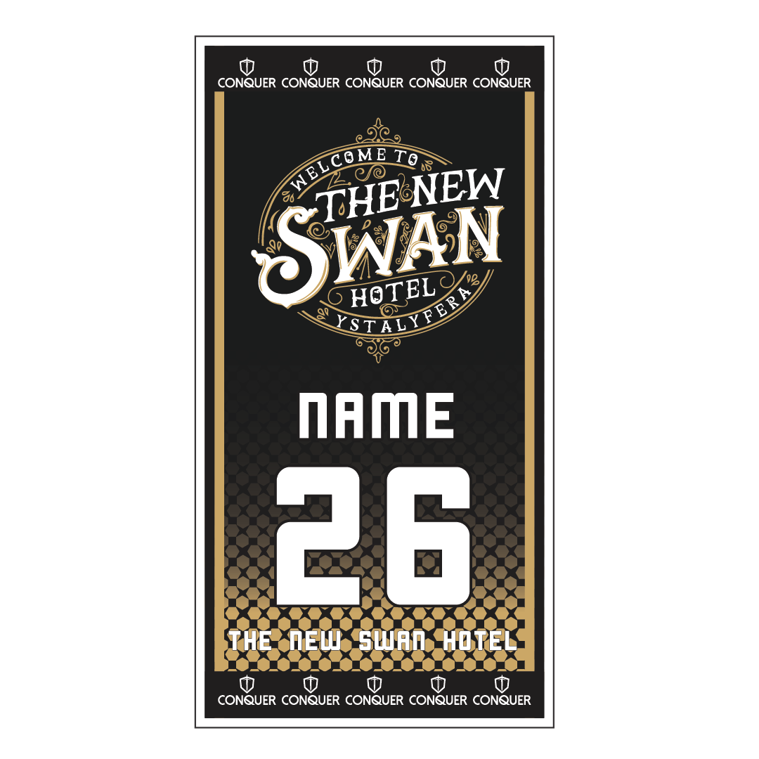 The New Swan Hotel Beach Towel