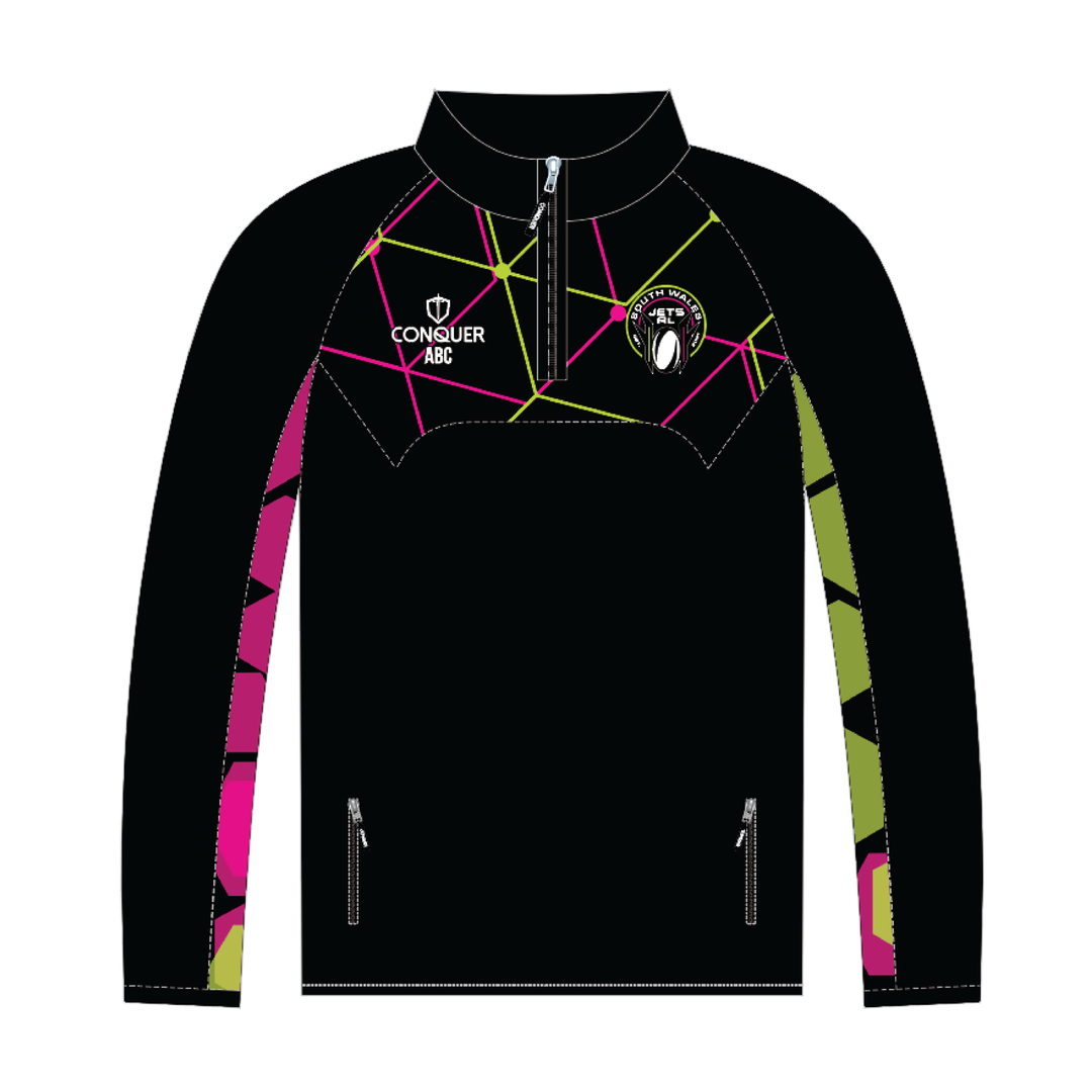 South Wales Jets 1/4 Zip Midlayer