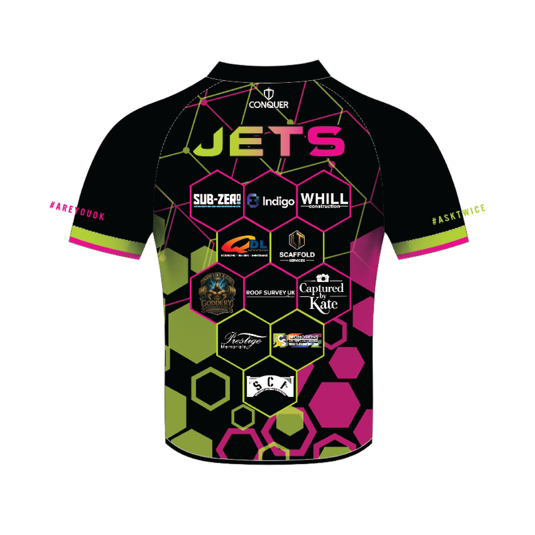 South Wales Jets Sublimated T-Shirt KIDS - Black