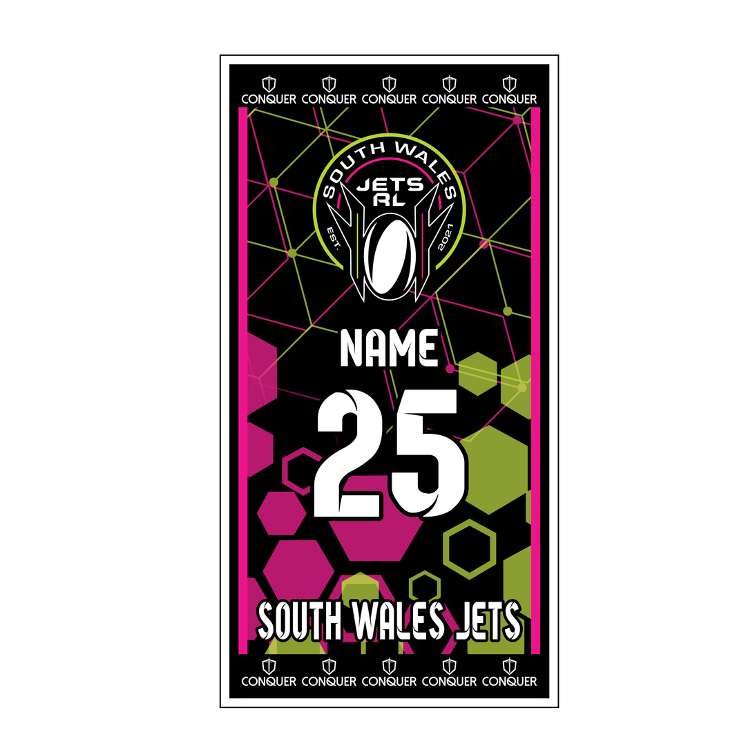 South Wales Jets Beach Towel