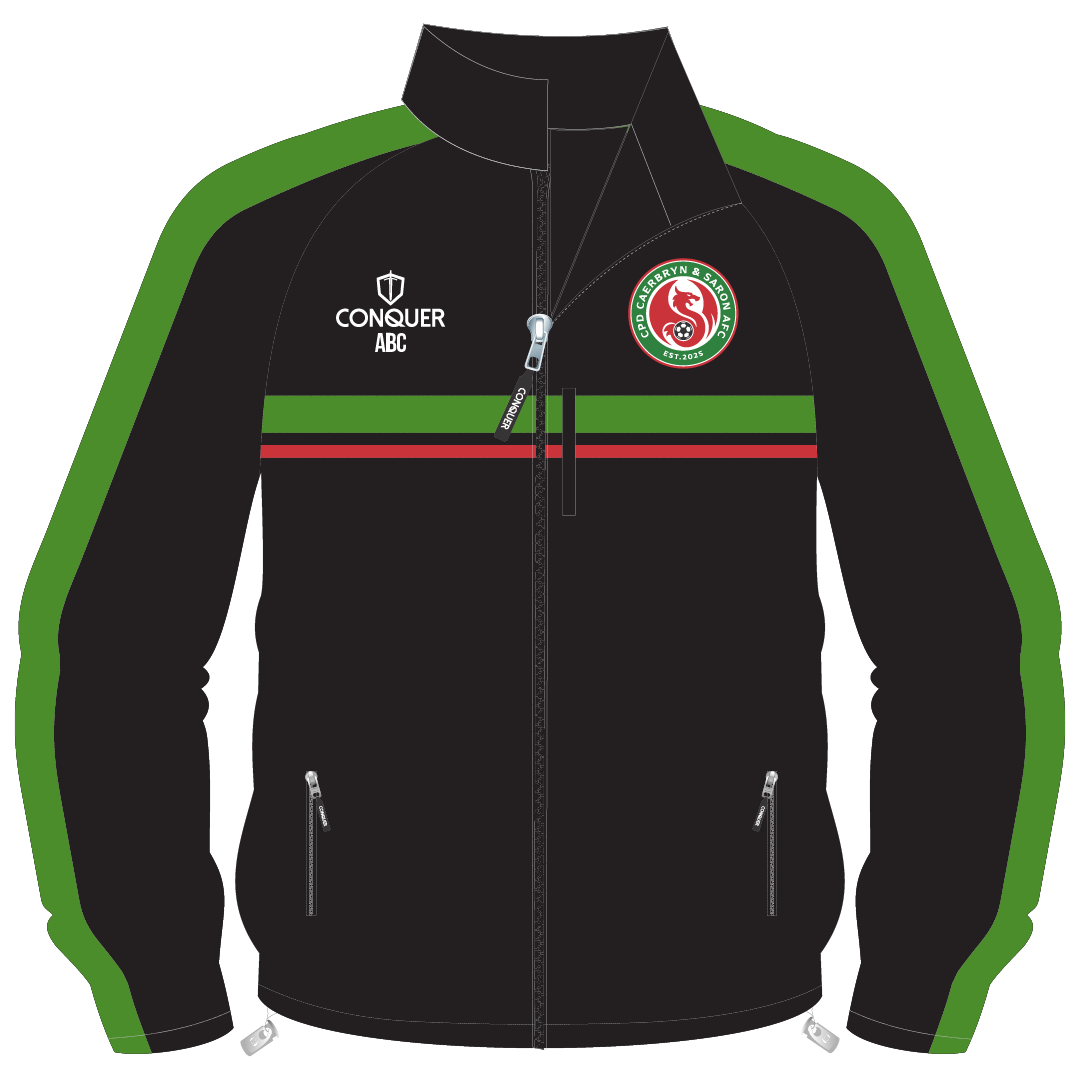 Caerbryn & Saron AFC Rain Jacket (Kids)