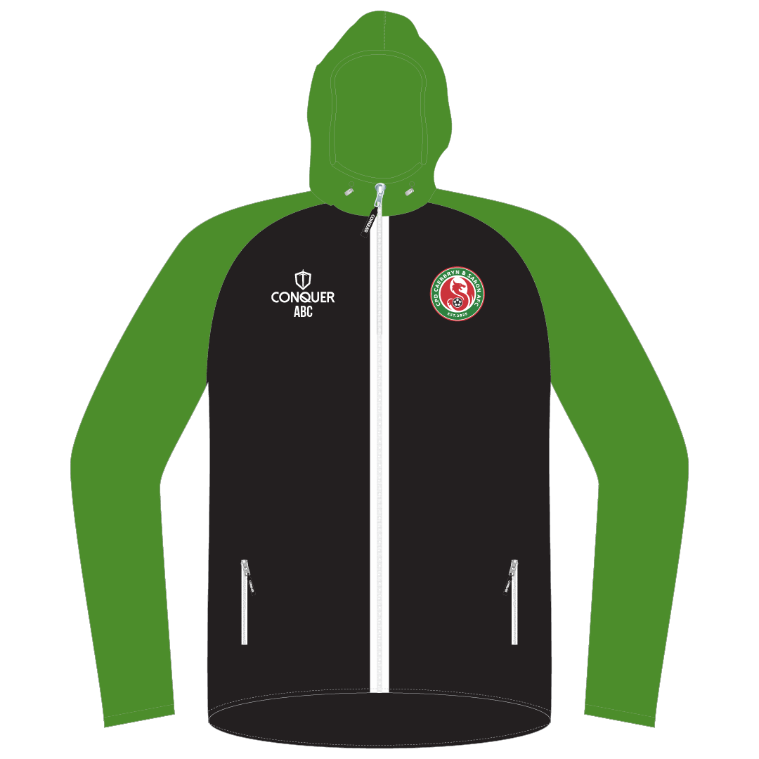 Caerbryn & Saron AFC FZ Light Running Jacket Kids