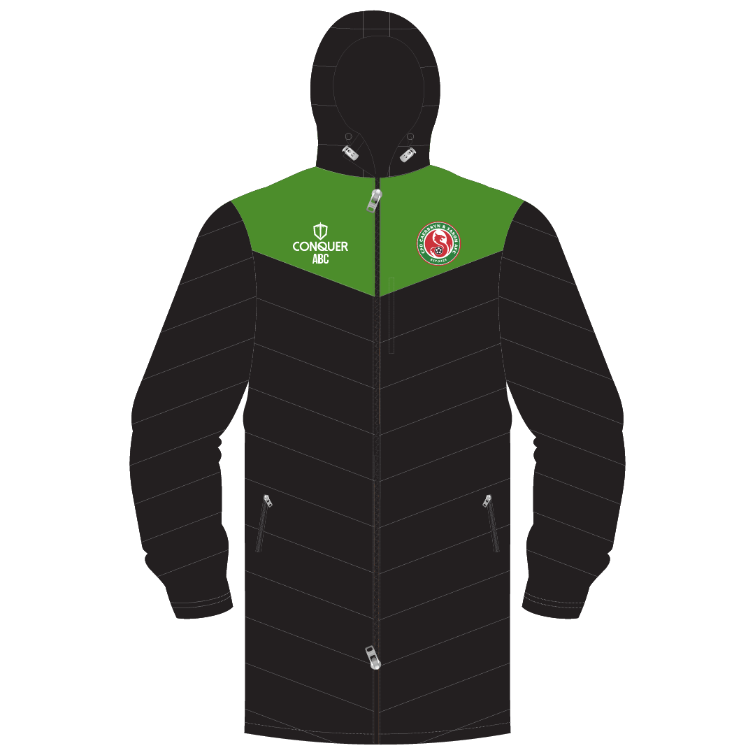 Caerbryn & Saron AFC Long Puffy Jacket Kids