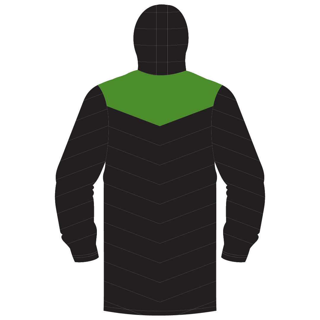 Caerbryn & Saron AFC Long Puffy Jacket Kids