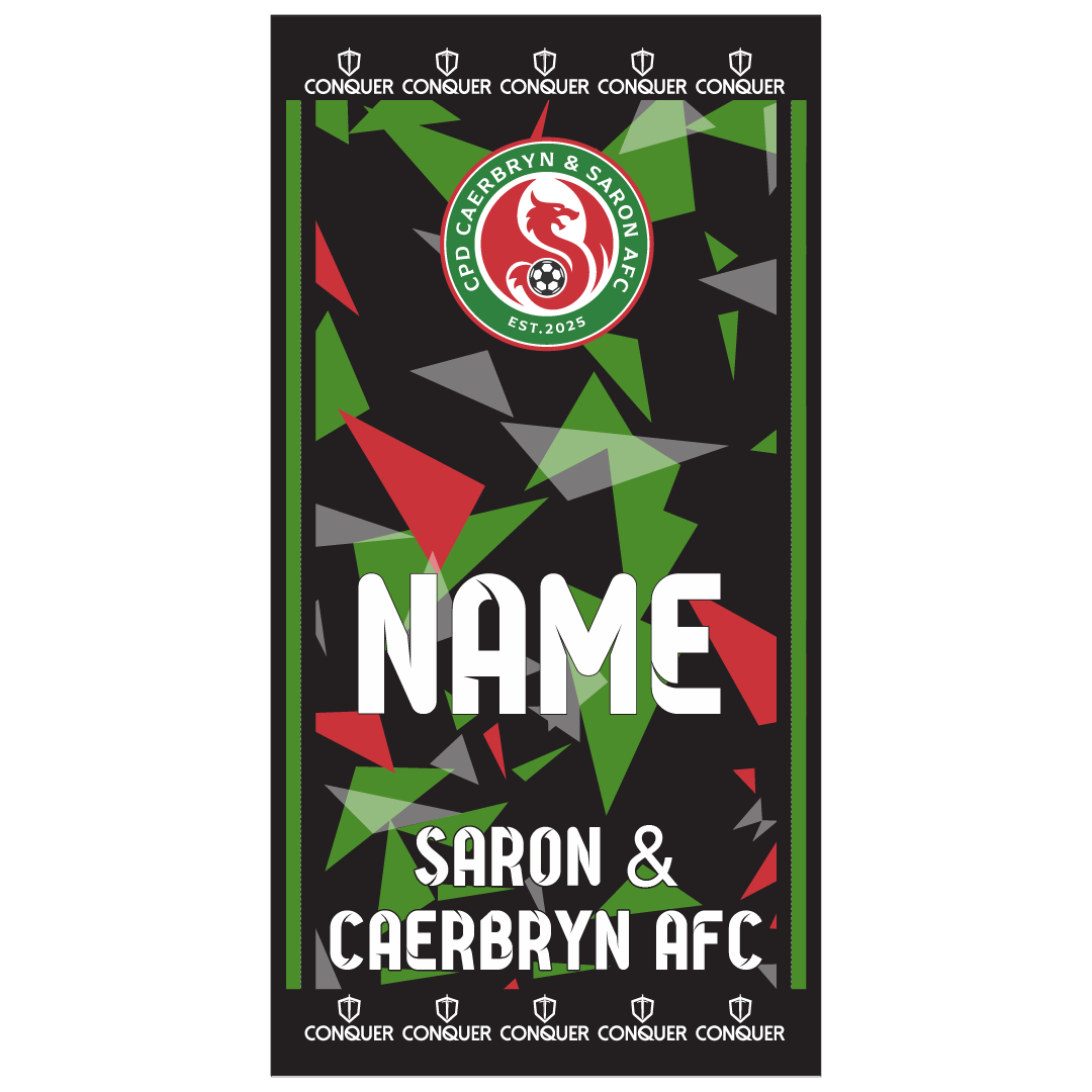 Caerbryn & Saron AFC Beach Towel