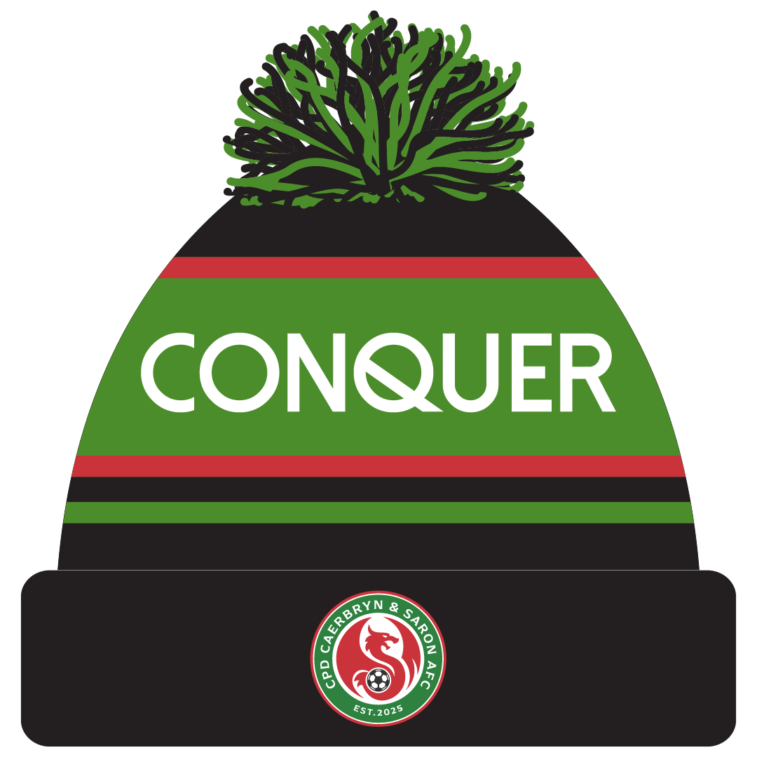 Caerbryn & Saron AFC Bobble Hat (Adults)