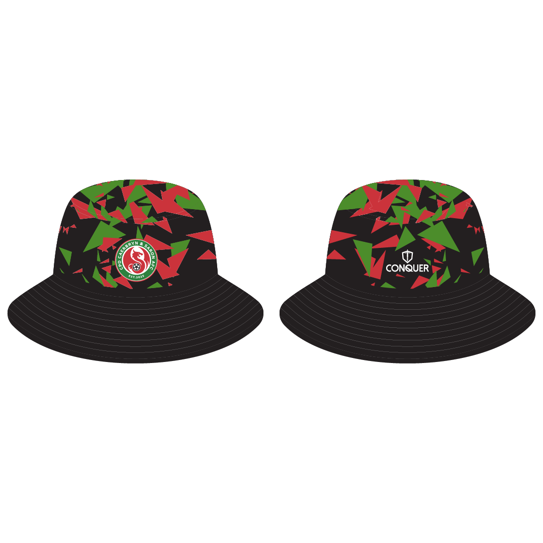 Caerbryn & Saron AFC Reversible Bucket Hat (Adults)