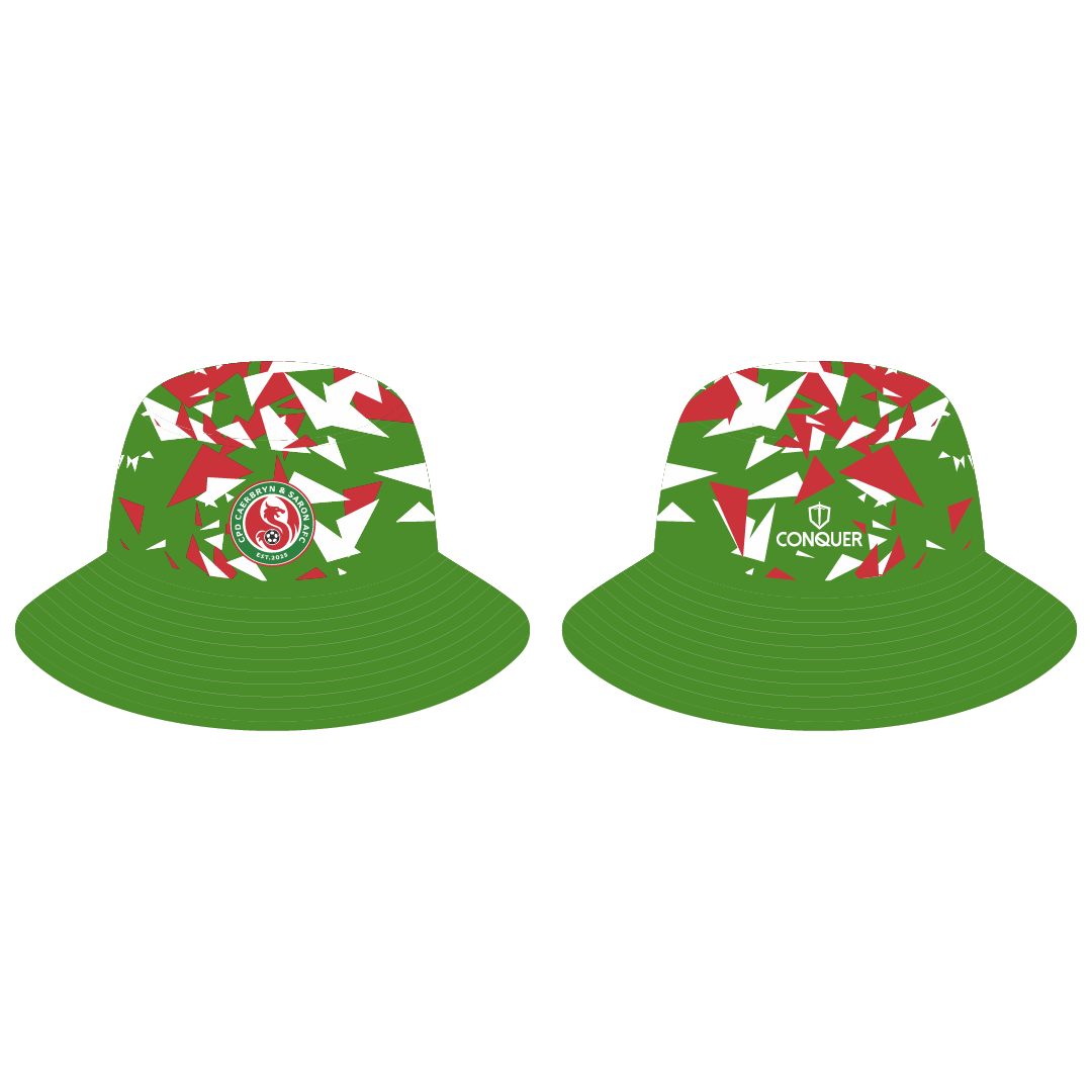 Caerbryn & Saron AFC Reversible Bucket Hat (Adults)