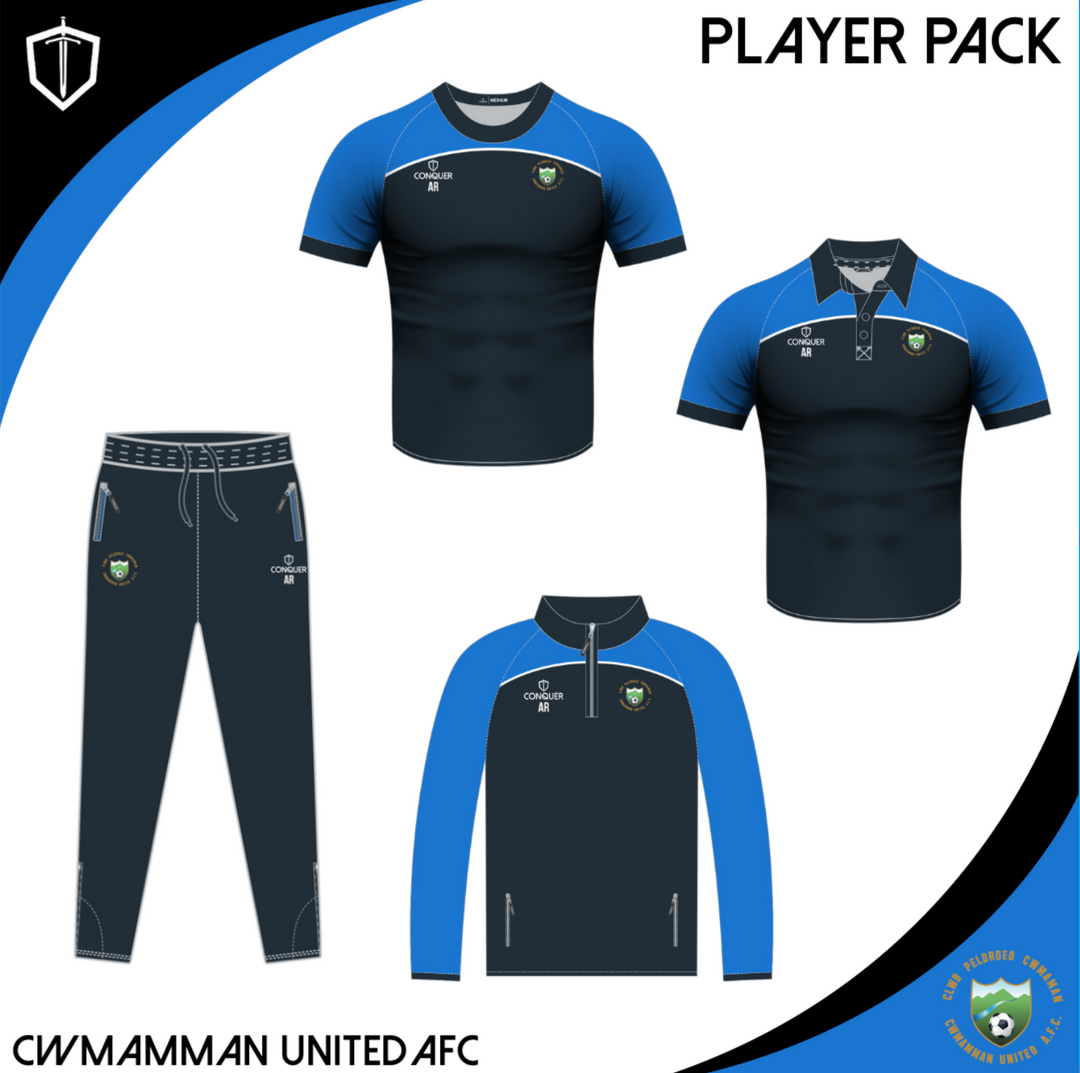 Cwmamman PLAYER PACK 1 ADULT Sizes