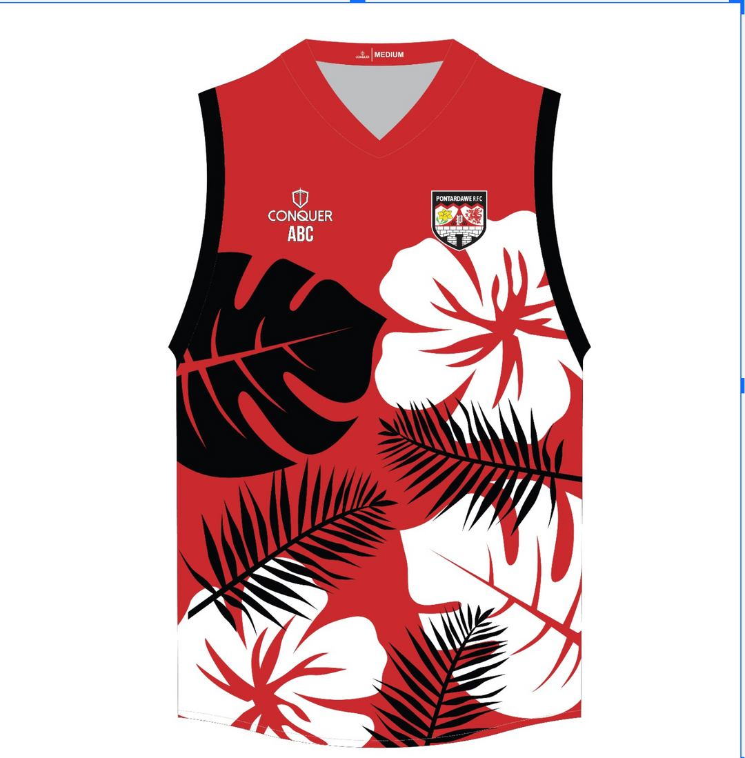 Pontardawe RFC Sublimated Aussie Vest