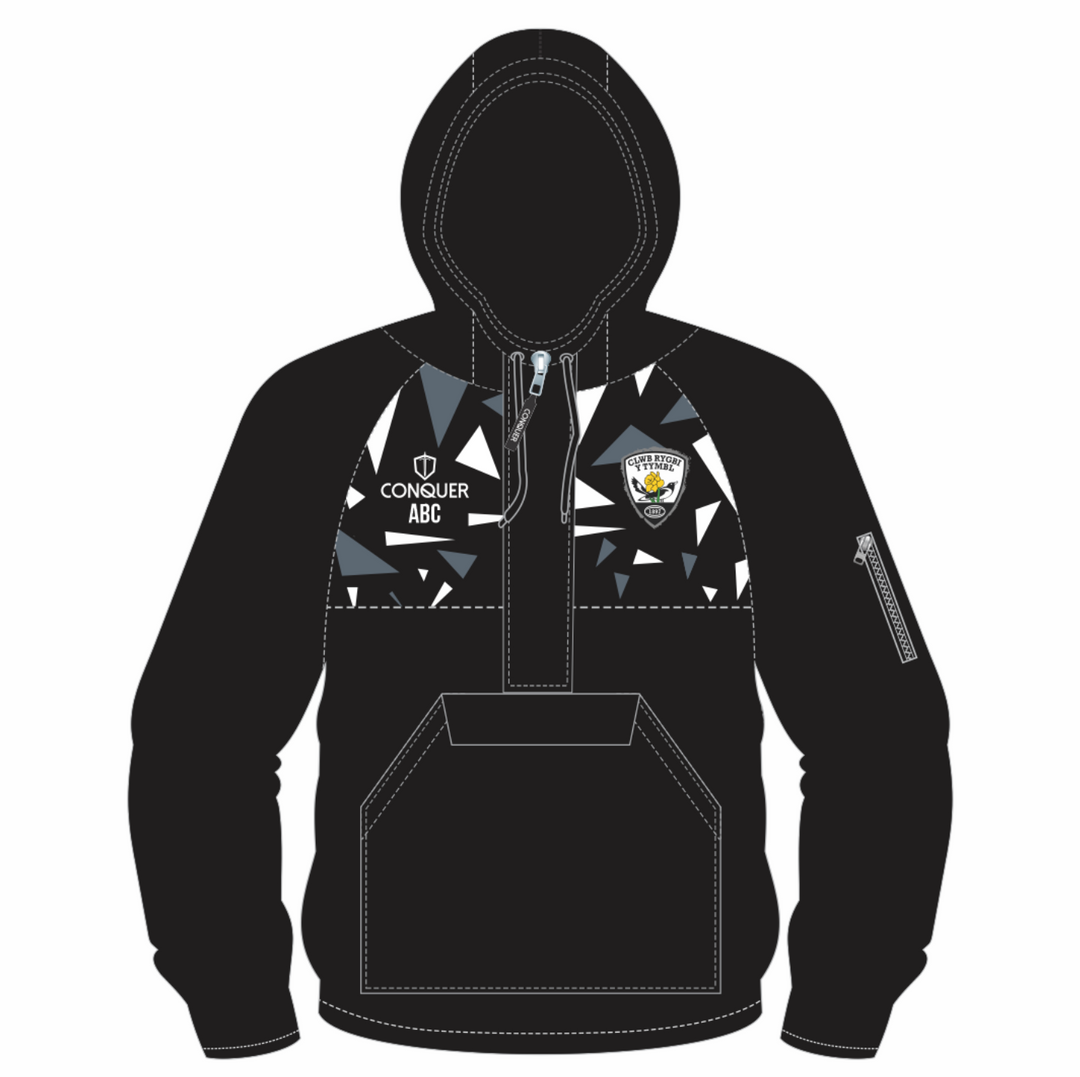 Tumble RFC 1/4 Zip Hooded Windbreaker