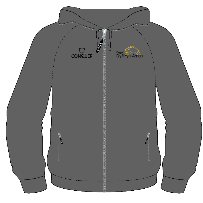 YDA FZ Fleece Hoodie