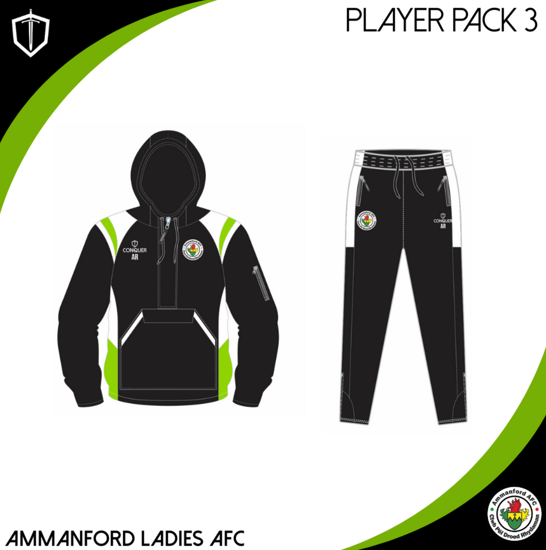 Ammanford AFC Ladies Player Pack 3 Adults