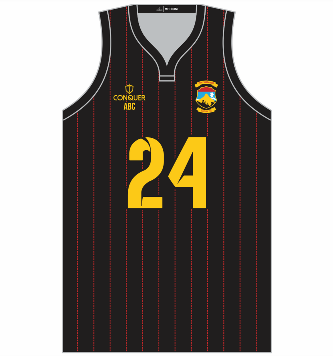 Brynmawr RFC Sublimated Basketball Vest