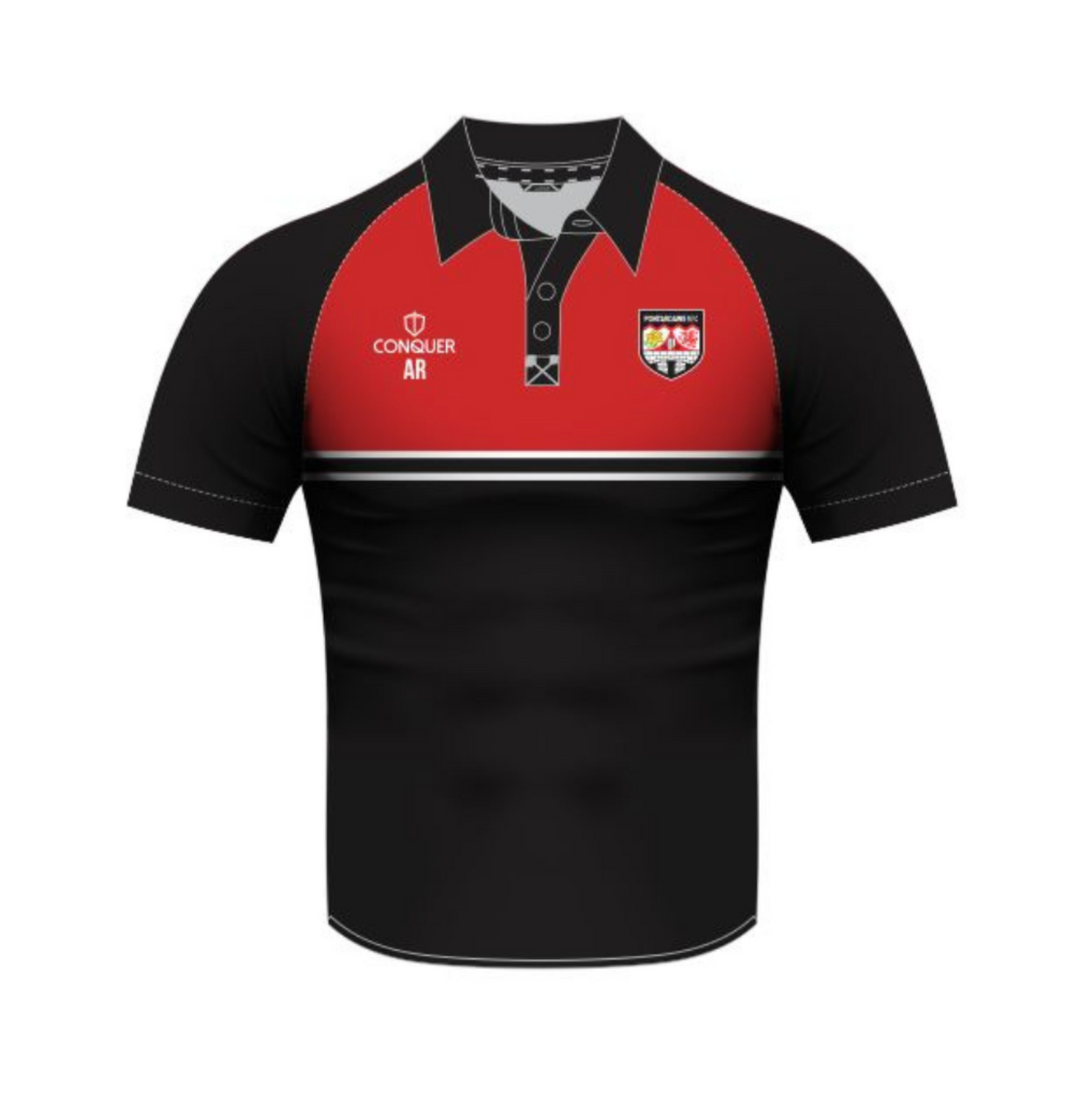 Pontardawe RFC Sublimated Polo Shirt
