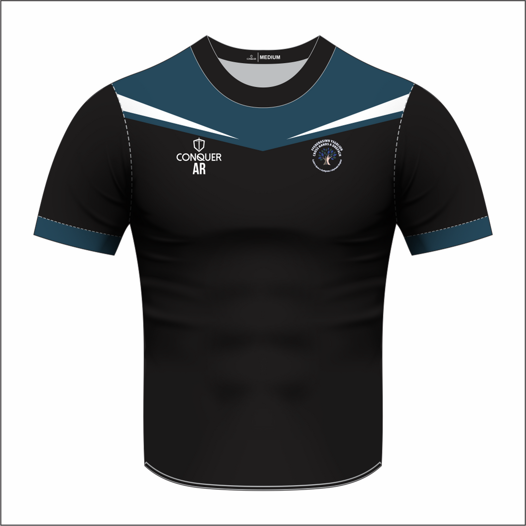 Ysgol Cross Hands Sublimated T-Shirt Kids