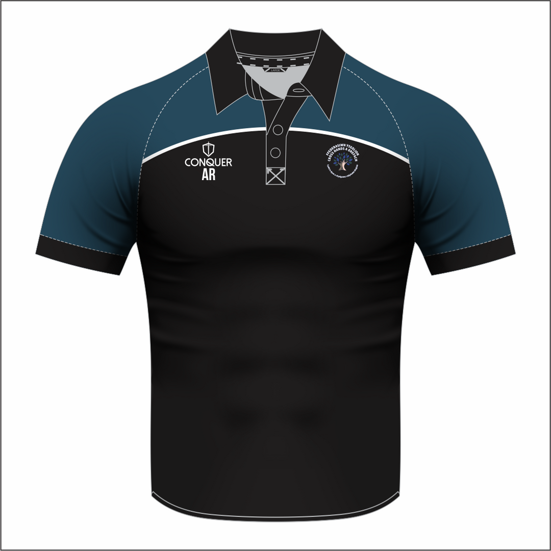 Ysgol Cross Hands Sublimated Polo Shirt