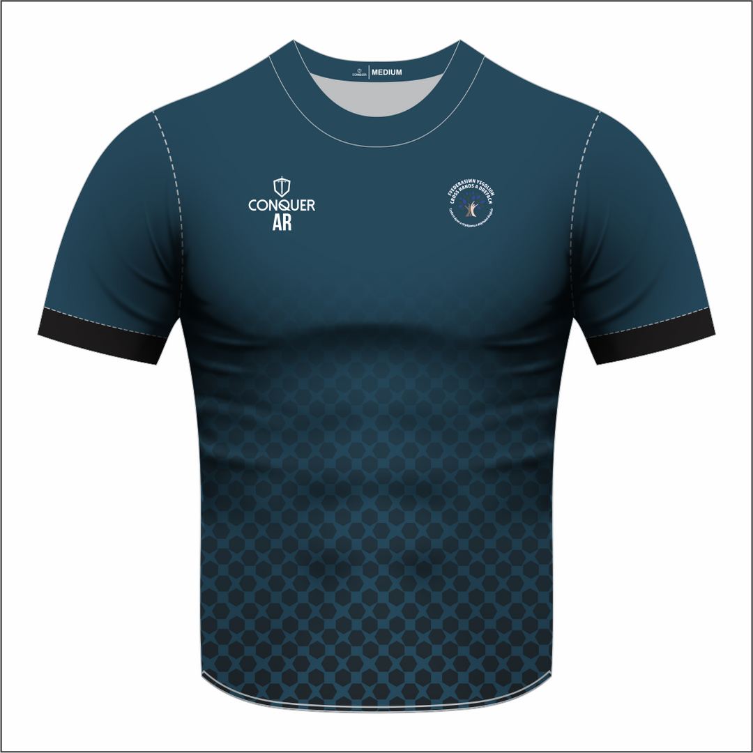 Ysgol Cross Hands Sublimated T-Shirt