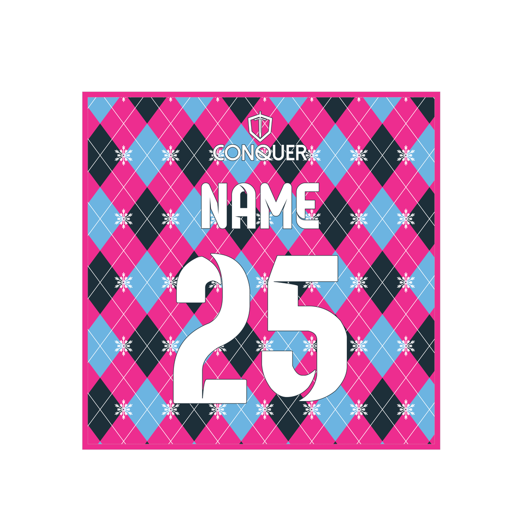 Trebanos Bows RFC Christmas Cushion