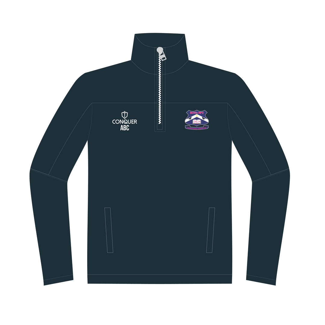 Trebanos Bows RFC 1/4 Zip Fleece Midlayer (Kids)