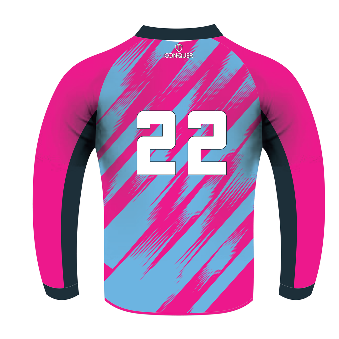 Trebanos Bows RFC Sublimated Long Sleeve T-Shirt Kids