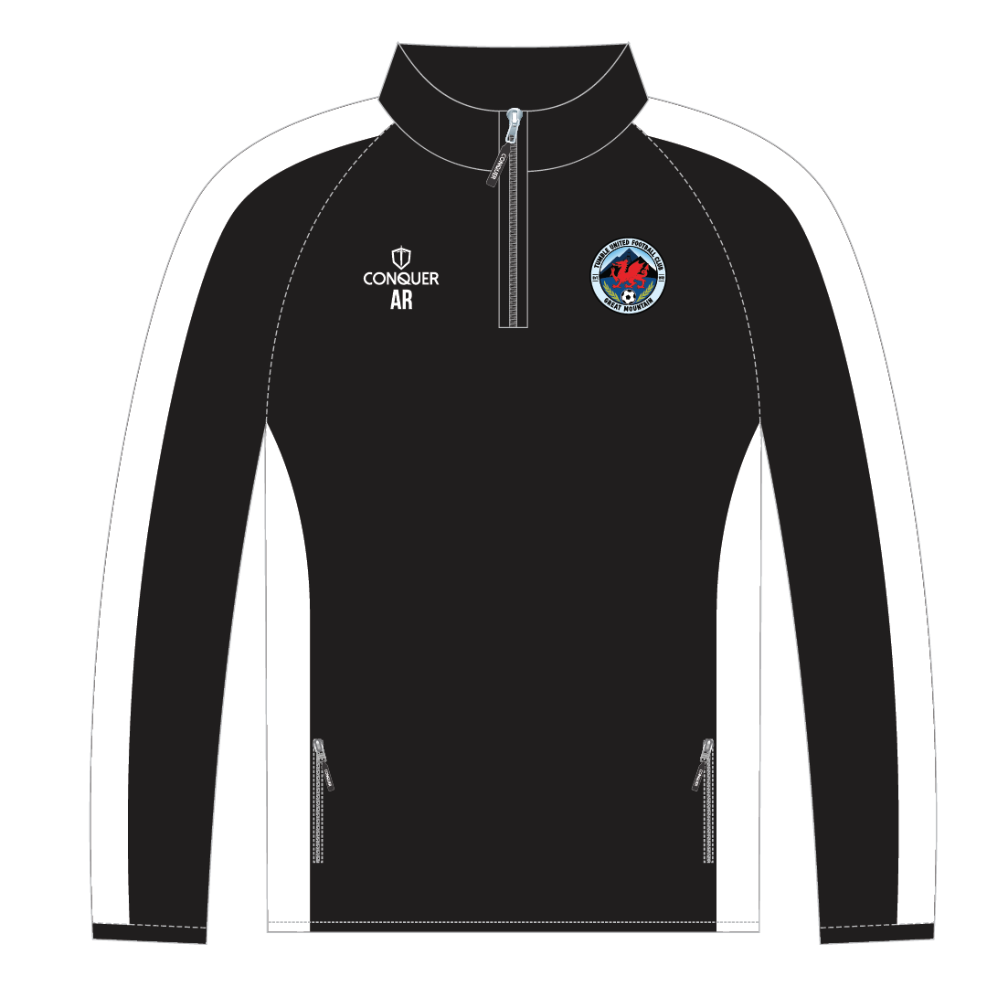 Tumble Colts 1/4 Zip Midlayer - PLAIN