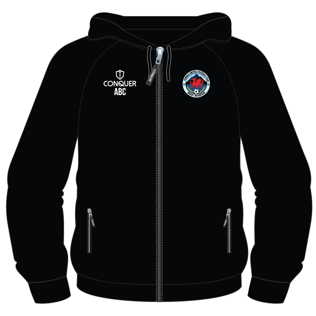 Tumble Colts FZ Fleece Hoodie - Black