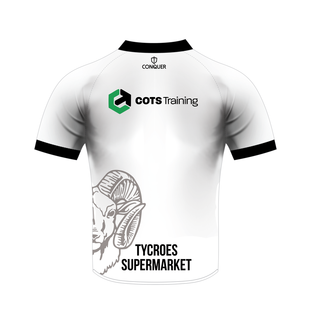 Tycroes RFC U16's White Sublimated T-Shirt