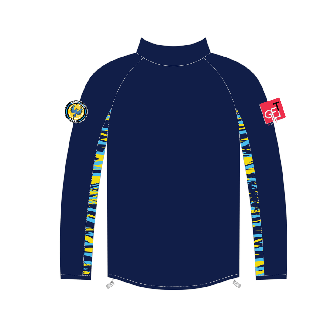 Treharris RFC (Tour) 1/4 Zip Midlayer