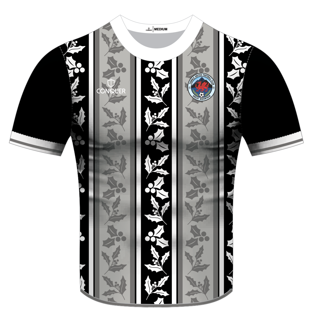 Tumble Colts Sublimated Christmas T-Shirt KIDS - Holly