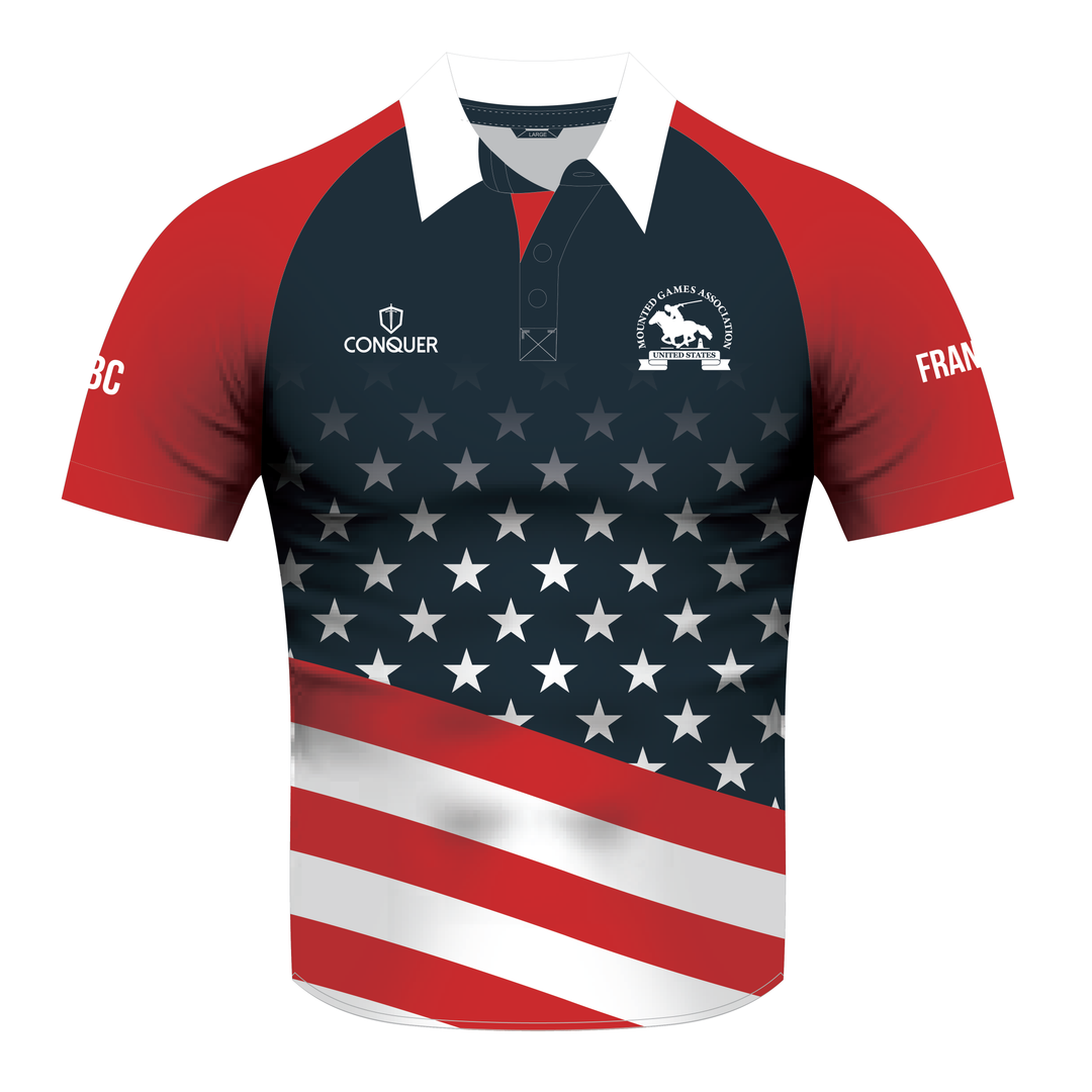 USA Mounted Games Riding Sublimated Polo