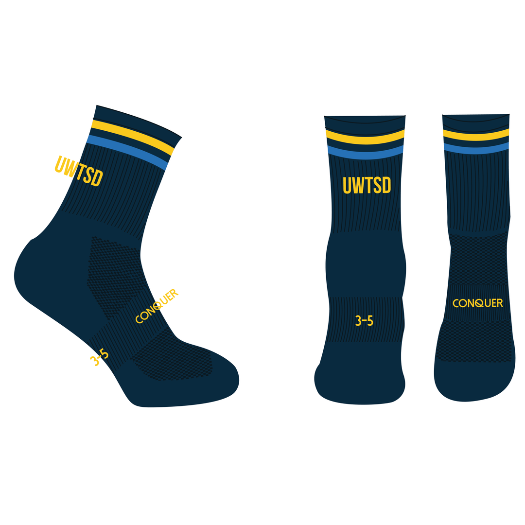 UWTSD Sports Academy Socks - Navy