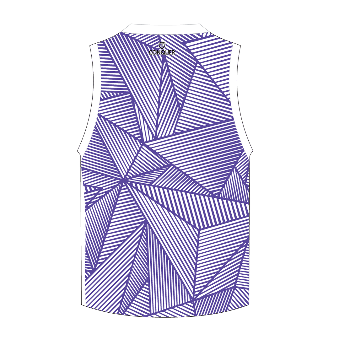 Violet Vikings Sublimated Aussie Vest KIDS