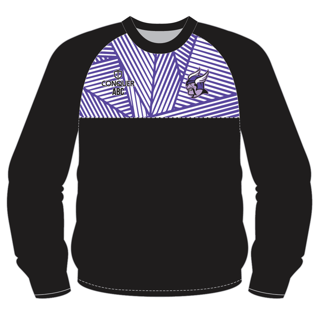 Violet Vikings Sublimated Sweatshirt KIDS