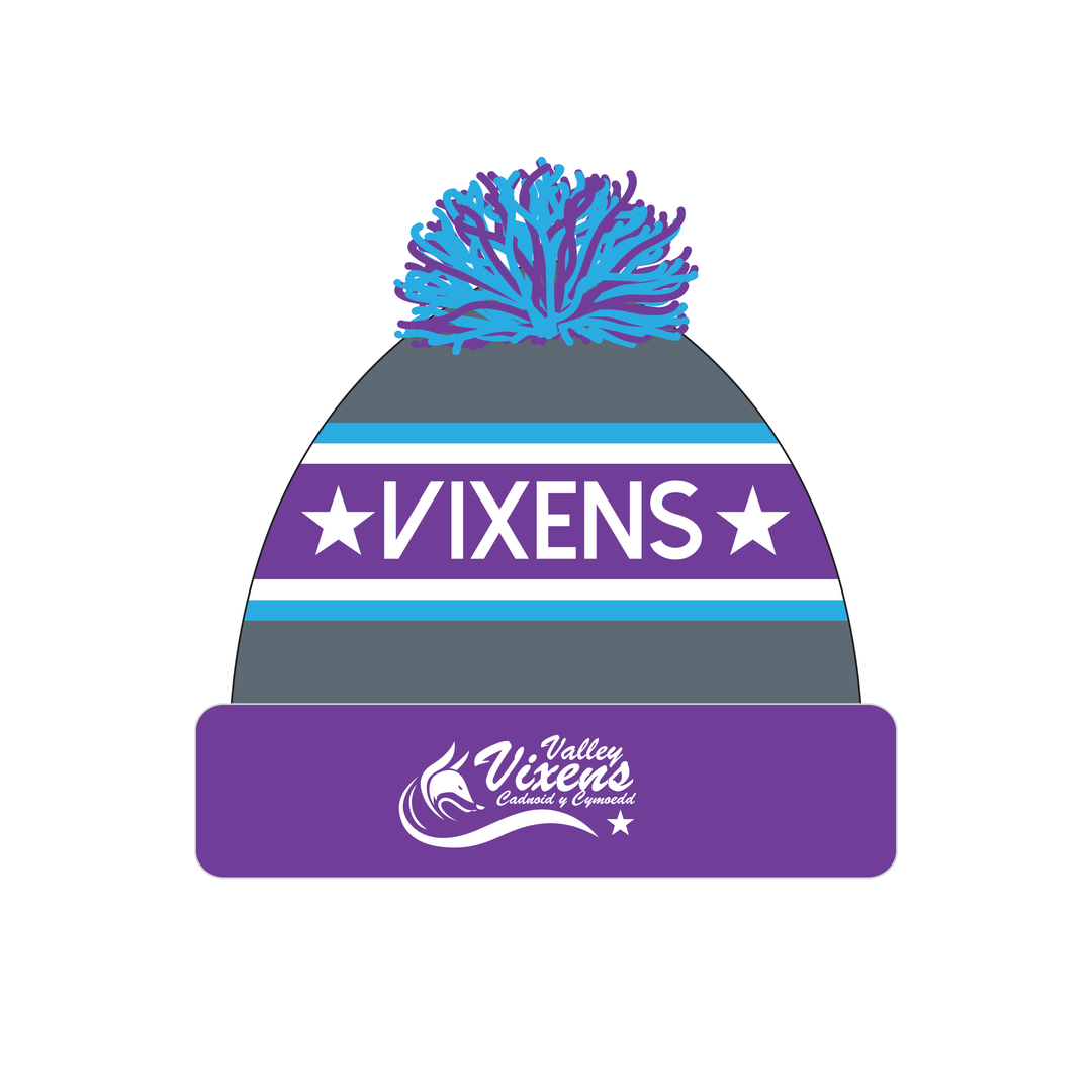 Valley Vixens Bobble Hat (Kids)