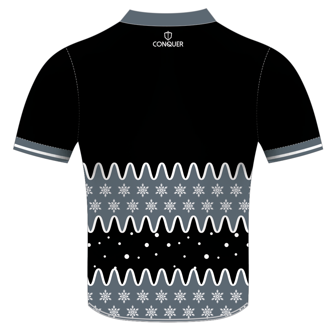 Valley Ravens Sublimated Christmas T-Shirt - Snowflake