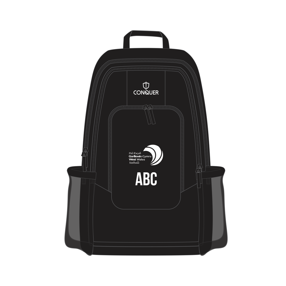 West Wales Netball Shoulder Backpack