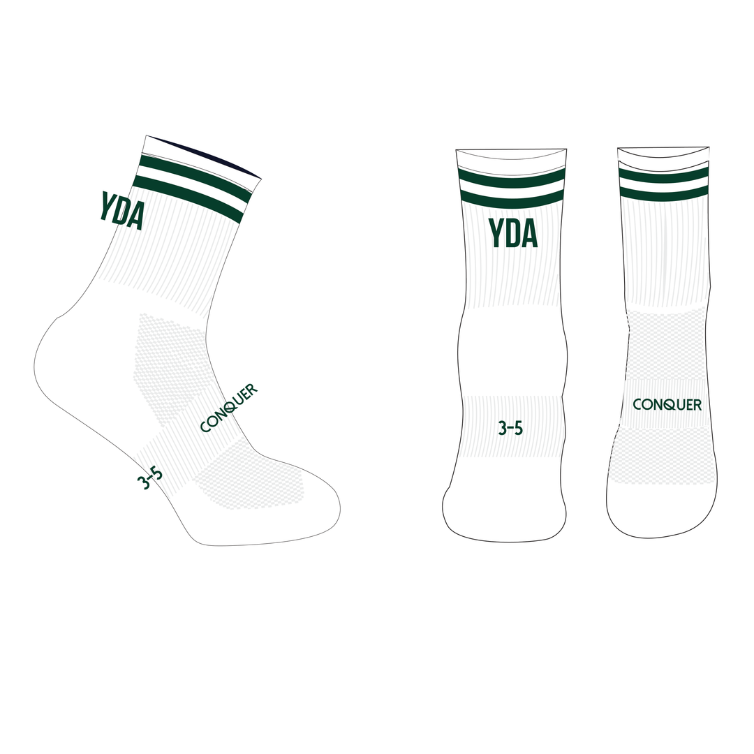 Ysgol Dyffryn Amman, Rugby Academy 26/27 CREW Socks ADULT - White