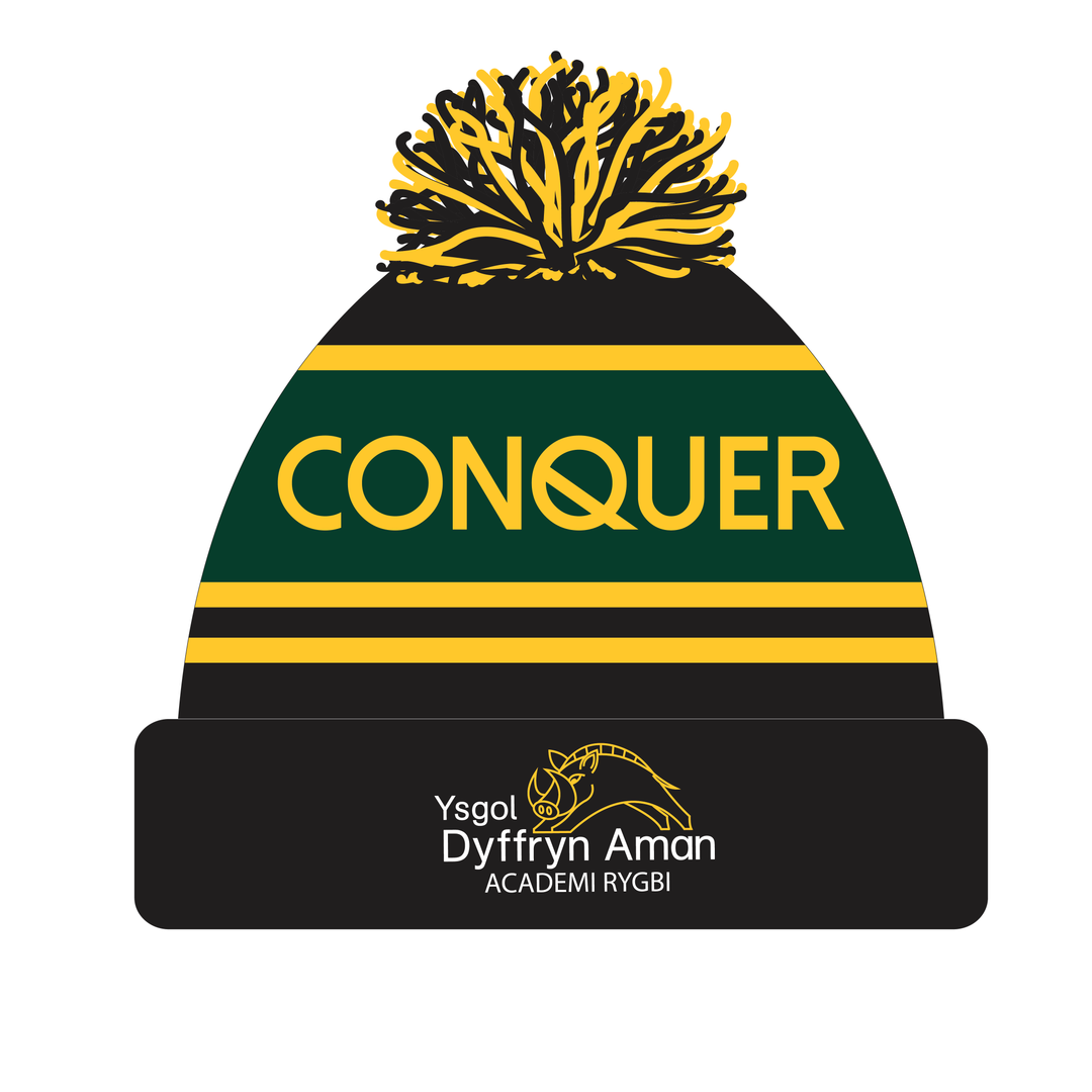 Ysgol Dyffryn Amman, Rugby Academy 26/27 Bobble Hat ADULT