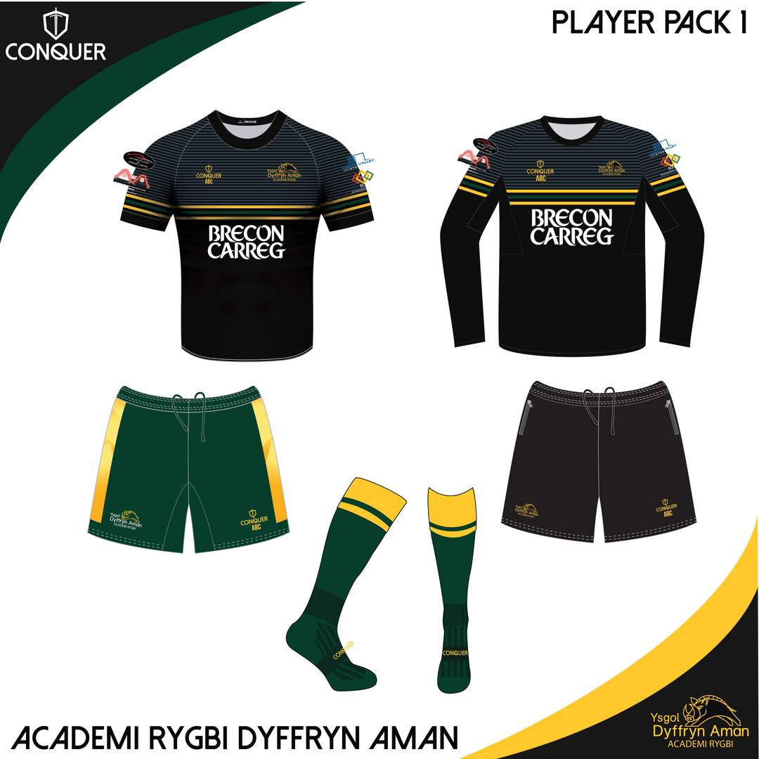 Ysgol Dyffryn Amman Rugby Academy PLAYER PACK 1